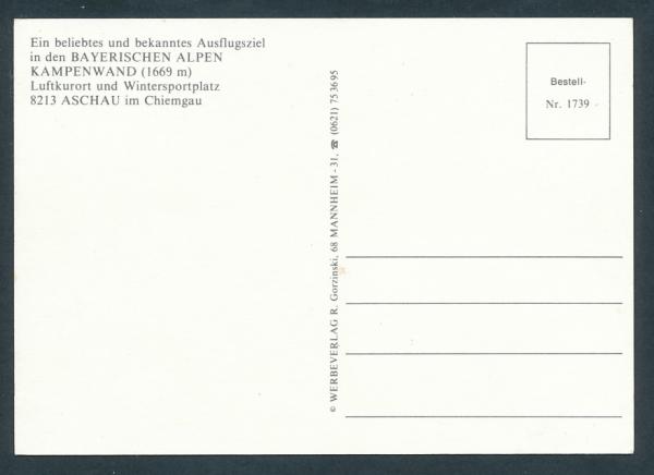 Bernau am Chiemsee mit Kampenwand